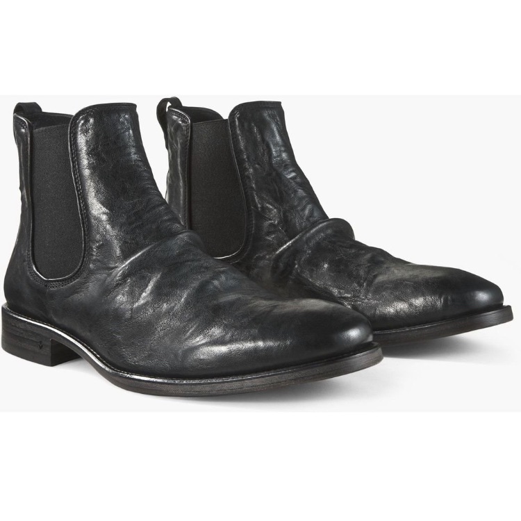 John Varvatos Collection Fleetwood Sharpei Chelsea Boot. Size 13